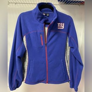 Women’s NY Giants Zip Up Fleece